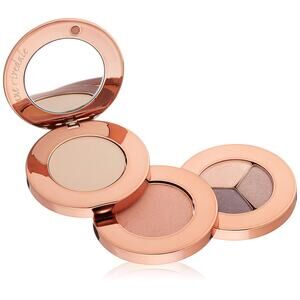 Jane Iredale Makeup Kit Powder Blush Eyeshadow Trio Limited Edition Snap Happy